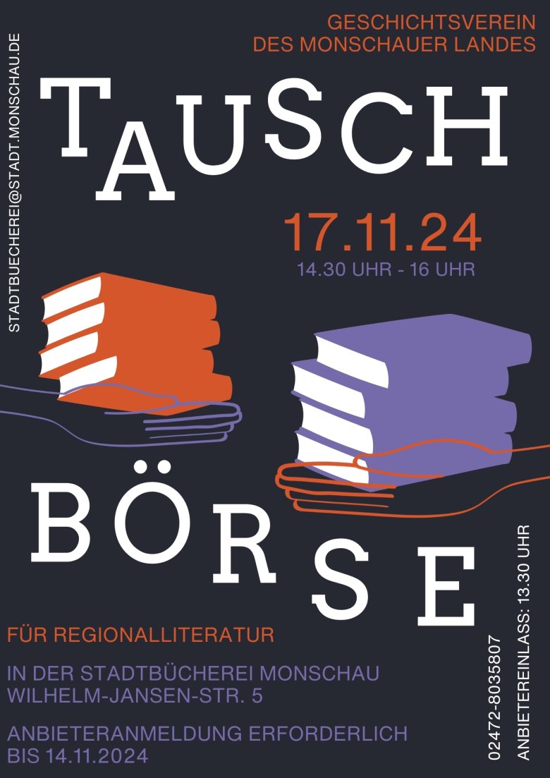 Verlinkung zum Plakat Tauschbörse