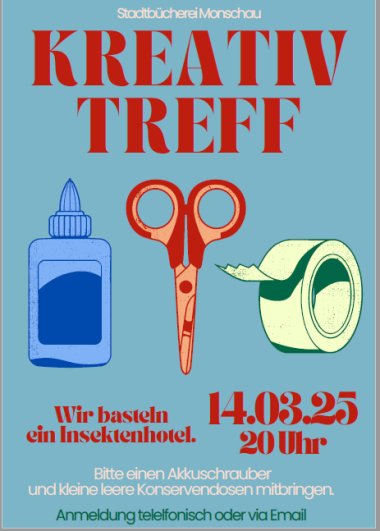 Kreativtreff 14.03.25